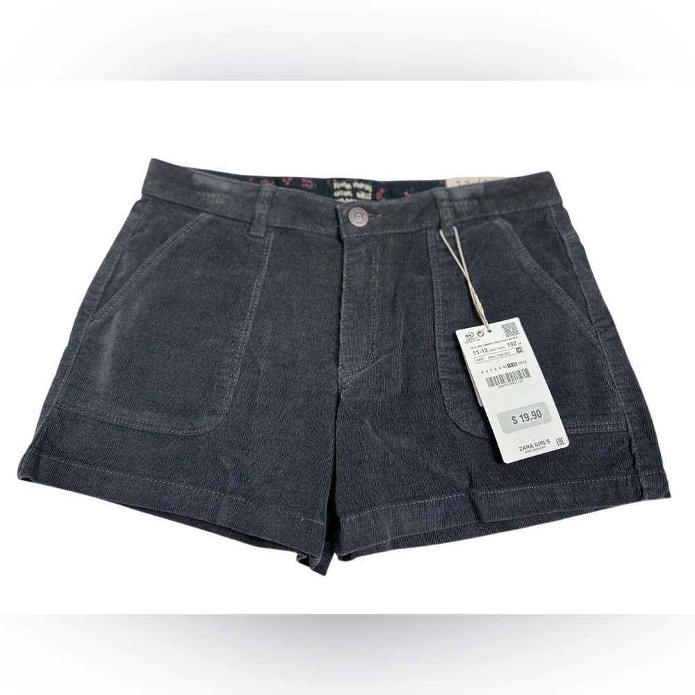 ZARA Girls’ CORDUROY Shorts , SIZE 11/12